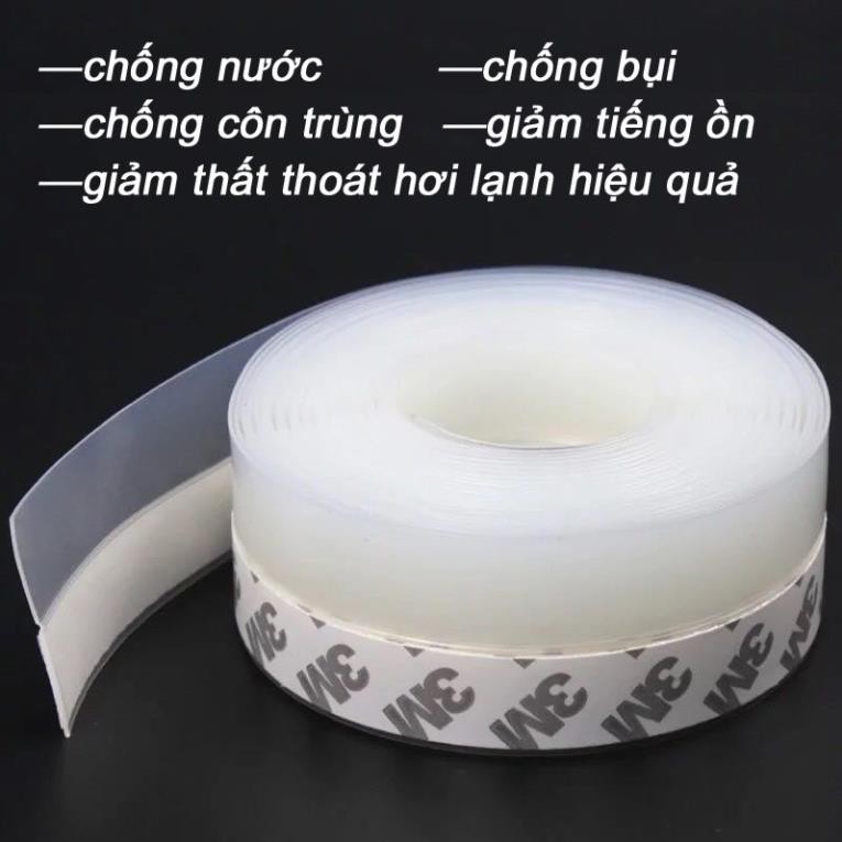 Ron dán chân cửa chống bụi chống côn trùng - trong suốt (1 mét)