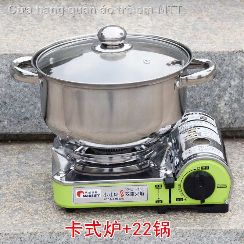 Mixian Mini Cassette Bếp khí di động ngoài trời nhỏ Picnic Gas Lò nướng