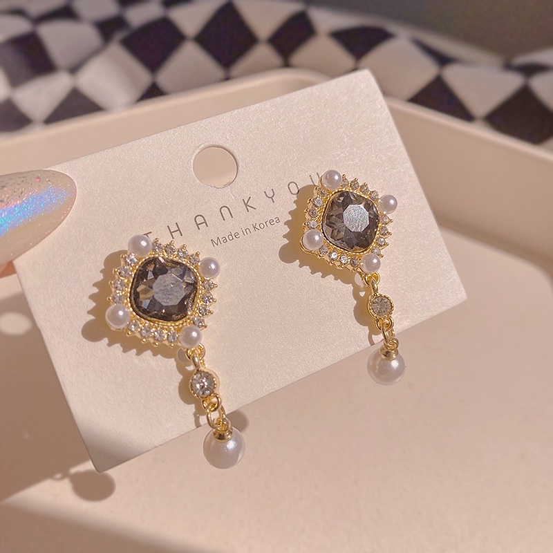 Bông Tai Ngọc Trai Thời Trang Hàn Quốc Đơn Giản