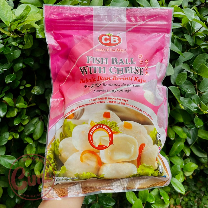 Viên Phô Mai Tan Chảy CB - Viên Phomai Thả Lẩu Malaysia - Bếp Nhà CIMI