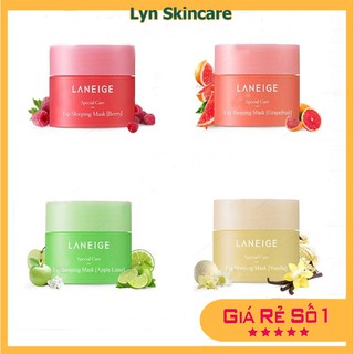 Set 4 lọ mặt nạ ngủ môi laneige Lip Sleeping Mask Hàn Quốc 8g x 4