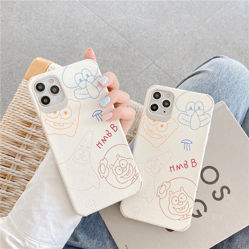 Ốp iphone - Ốp lưng da Auto Focus 4 góc Bọt biển hmbb 7/8/7plus/8plus/x/xs/xsmax/11/11pro max - Awifi Case | BigBuy360 - bigbuy360.vn