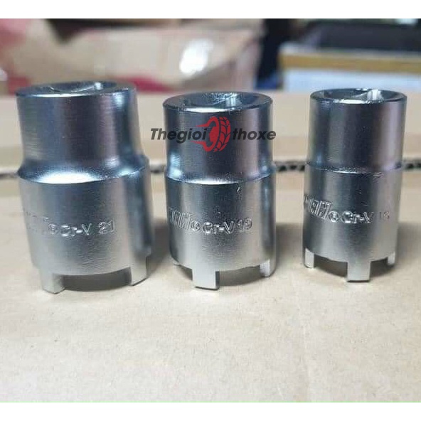 Tuýp mở nồi xe máy honda 16-21-19 | Khẩu mở nồi xe tay ga 39-41, 34-46 dùng súng 1/2 | Thế Giới Thợ Xe