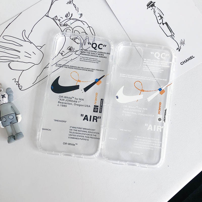 Ốp Lưng Silicon Chống Sốc Off White - I015