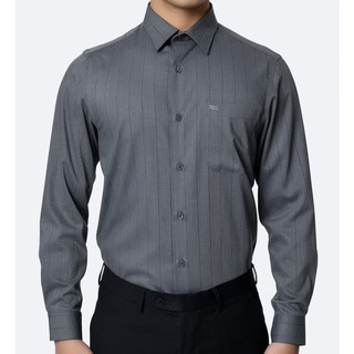 Áo sơ mi nam dài tay TQQ dáng Slimfit Công sở K380CS-CSB chất Viscose thoáng mát