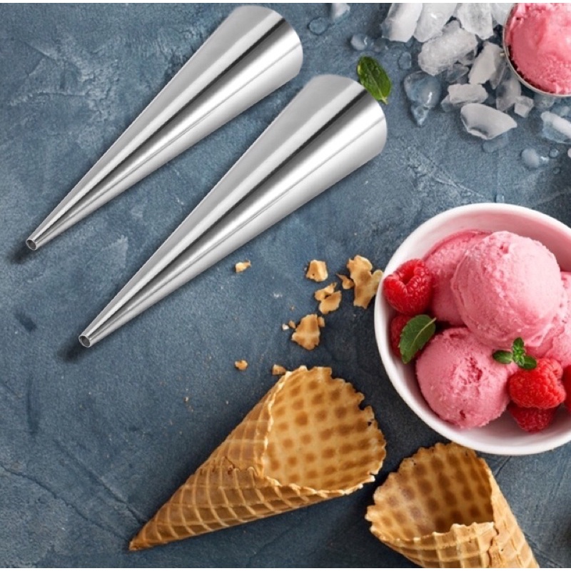 Khuôn làm bánh mì ngọt dạng xoắn ốc bằng thép không gỉ - loại trung