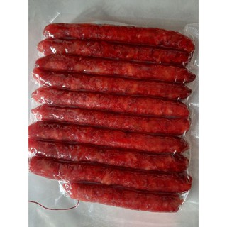 lạp xưởng tôm tươi 500gr