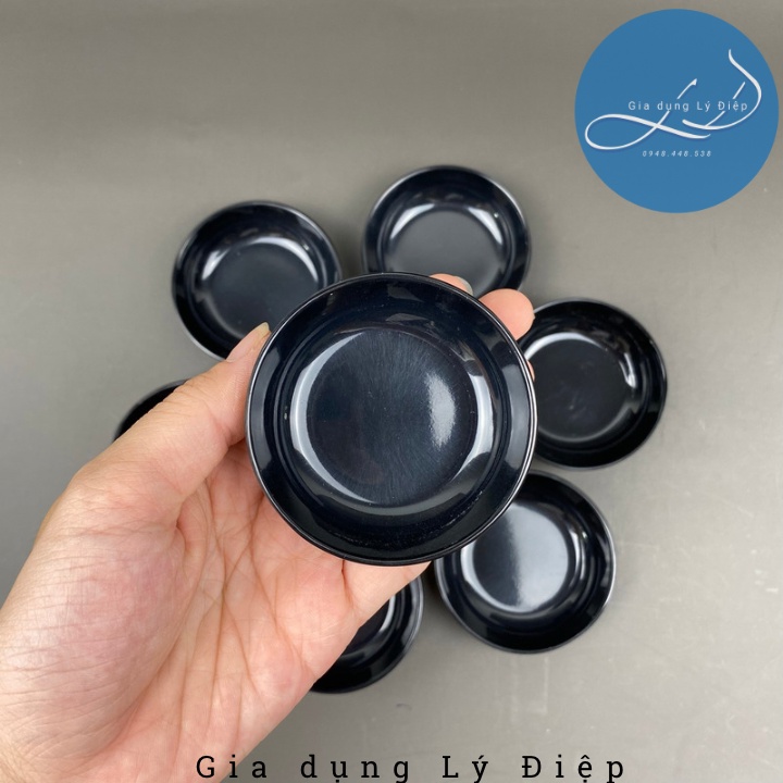 Chén muối nhựa melamine tròn t27 an toàn, tiện lợi