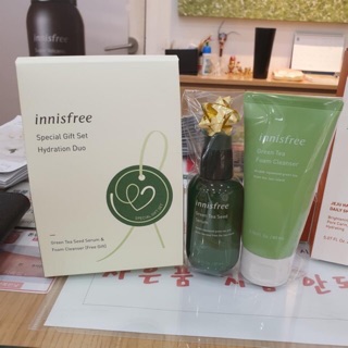 Bộ dưỡng da Innisfree Green Tea Seed Serum