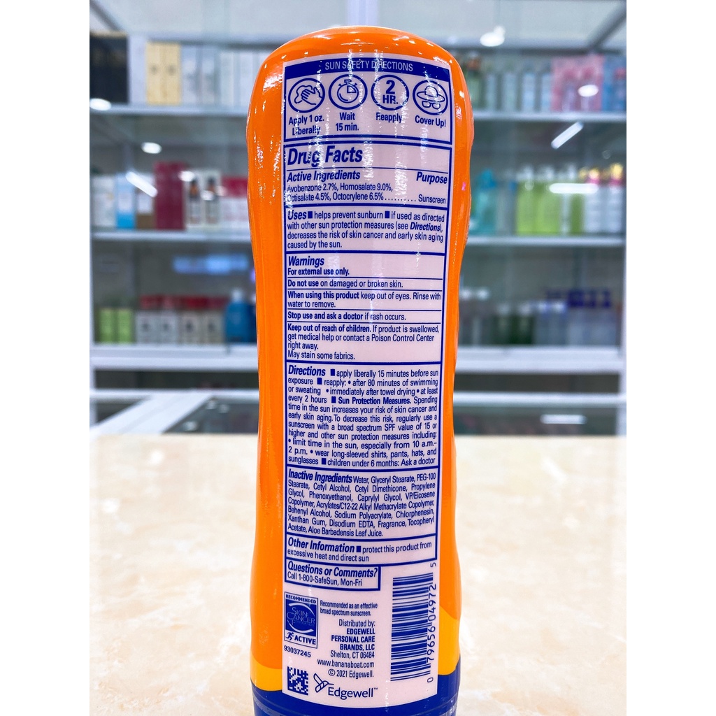 Kem chống nắng thể thao kháng nước Banana Boat Sport Ultra SPF50+ 236ML - 227G Made in USA