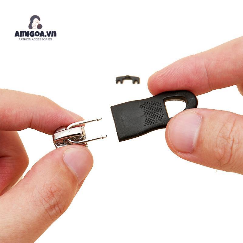 ✨✨Bộ Dụng Cụ Khóa Kéo/ Đầu Dây Kéo/ Đầu Dây Kéo Bằng Hợp Kim Thông Dụng Có Thể Tái Sử Dụng Cho May Vá DIY