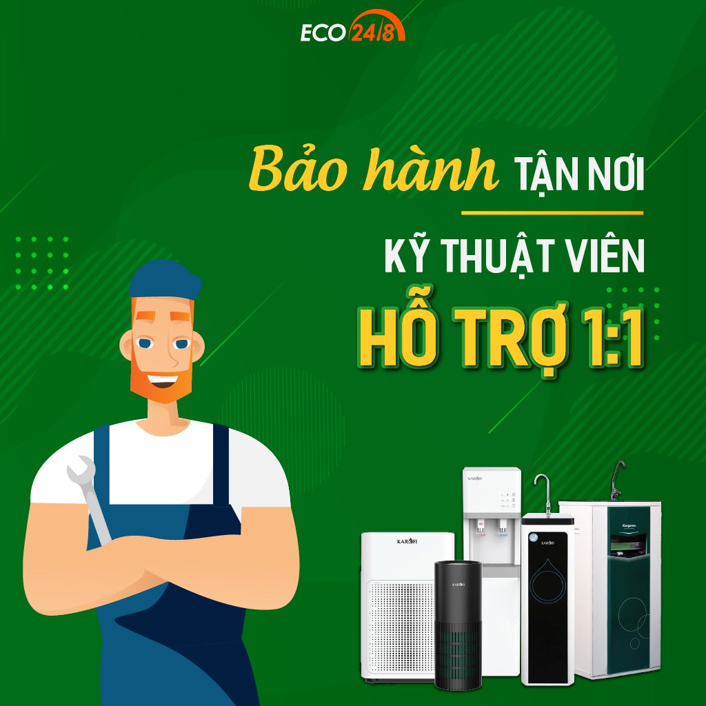 Máy Lọc Nước KAROFI E9RO - 9 Lõi Lọc Sạch Tạp Chất Bùn Đất