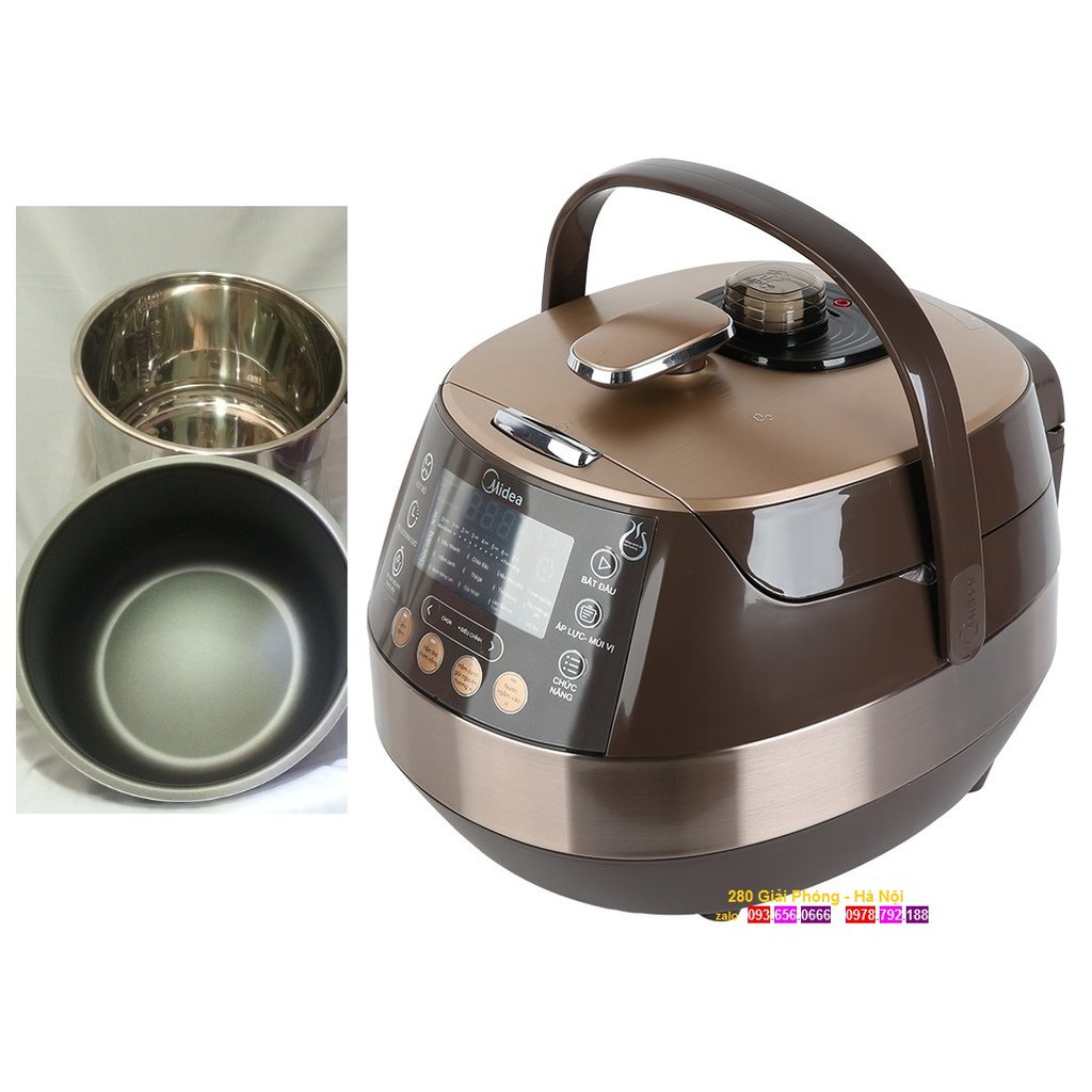 Lòng nồi áp suất Inox dung tích 4 lít, 5 lít, 6 lít