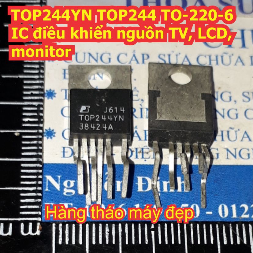 2 con TOP244YN TOP244 TO-220-6 IC điều khiển nguồn TV, LCD, monitor… kde7989