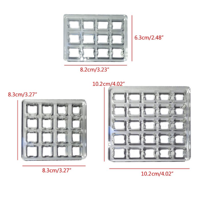 Đế Acrylic Trong Suốt Dùng Để Kiểm Tra Công Tắc Cherry Mx