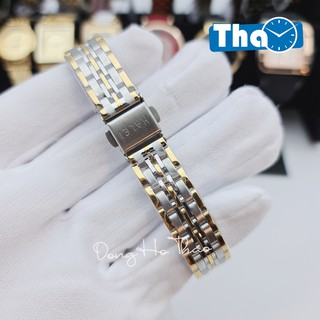 Đồng Hồ Cặp Đôi Nam Nữ Halei 552 Dây Demi Mặt Trắng Sang Trọng Thời Thượng