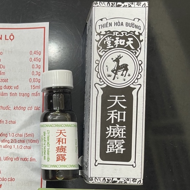 Thiên Hòa Ban Lộ - Tiêu Ban Lộ Con Nai Đen chai 15ml