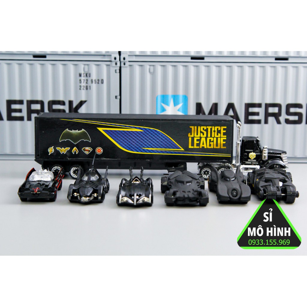 Bộ mô hình xe container Batman