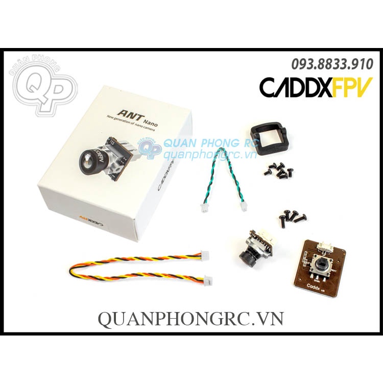 Camera Caddx Ant 1200TVL Ultra Light Global WDR With OSD Nano FPV Camera (16:9)