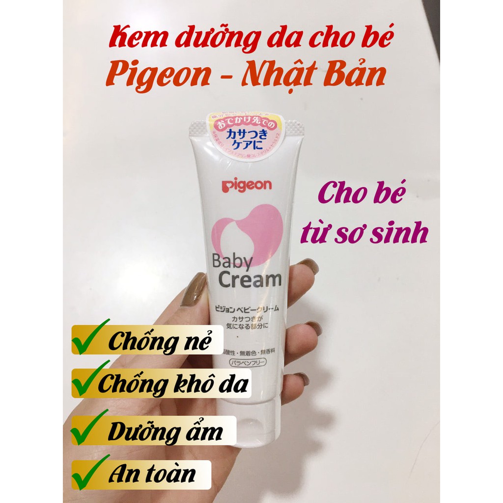 KEM NẺ PIGEON BABY CREAM 50G NHẬT BẢN