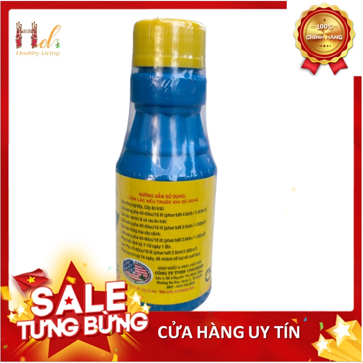 Phân Bón Lá Cao Cấp Vitamin B1 Start Của Growmore Chai 100ml Phân Bón Hoa Mai, Hoa Hồng, Cây Cảnh