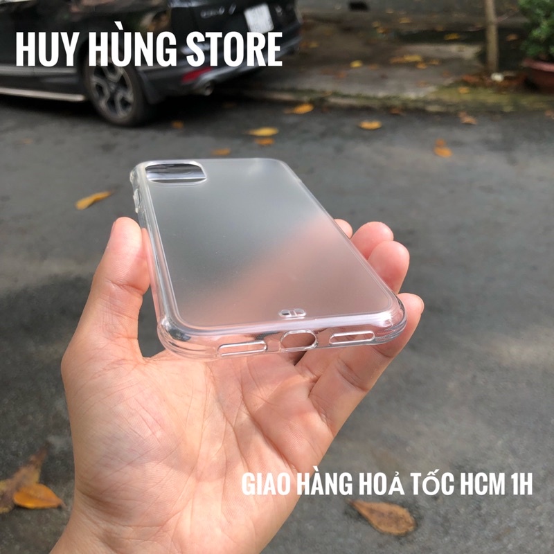 Ốp Lưng iPhone Chống Sốc Lưng Nhám Viền Trong