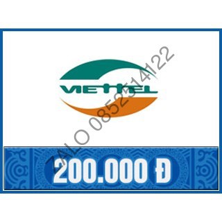 Thẻ Viettel 200k