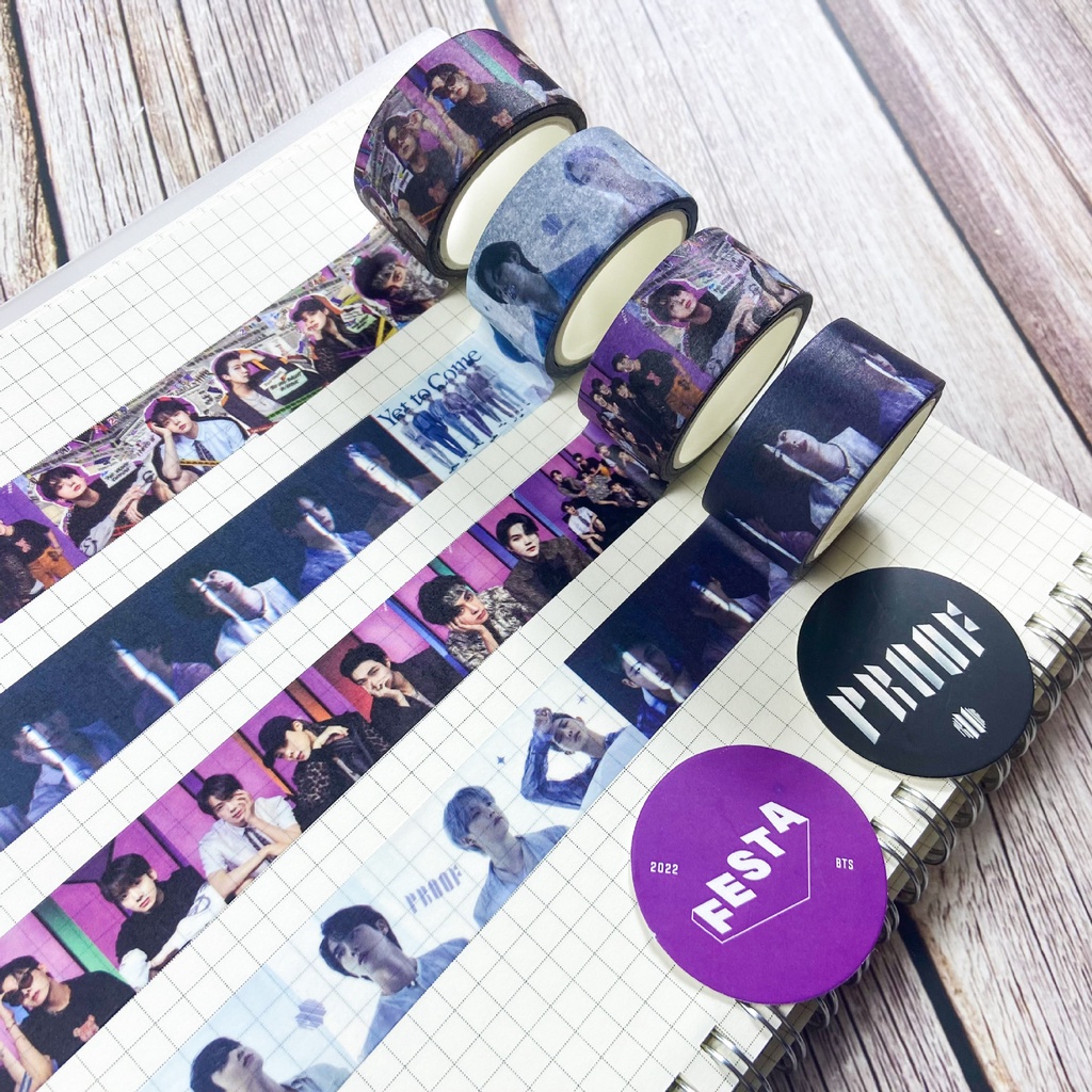 Sticker Dán Trang Trí Sổ Tay Kỷ Niệm 9 Năm BTS & 2022FESTA