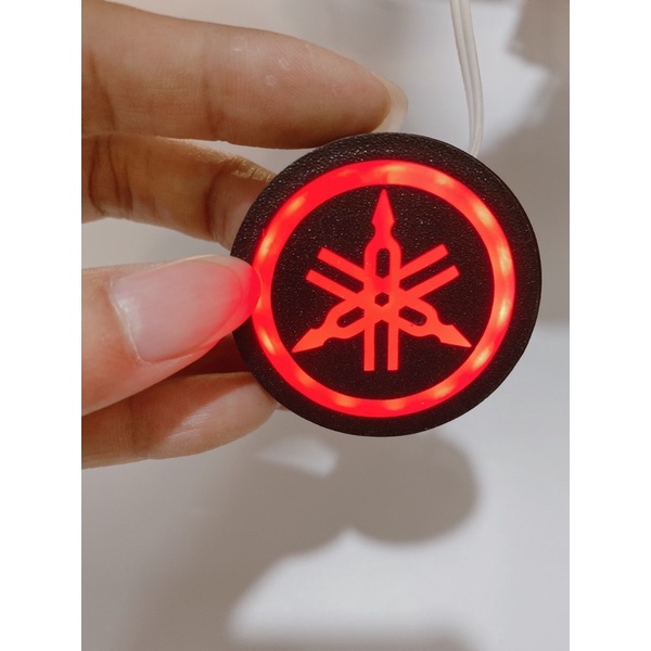Logo Led biểu tượng Yamaha gắn cho xe Sirius Ex2010