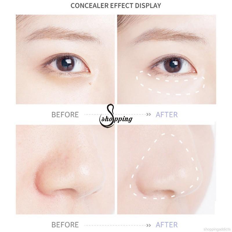 [Hàng mới về] Kem che khuyết điểm làm sáng màu da hỗ trợ đánh nền tiện dụng | BigBuy360 - bigbuy360.vn