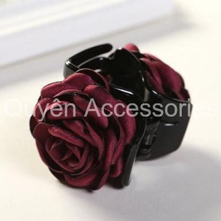Kẹp tóc hai hoa hồng