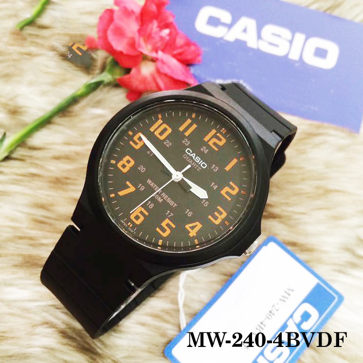 [FREESHIP] Đồng hồ nam dây nhựa Casio Standard chính hãng Anh Khuê MW-240 Series (43