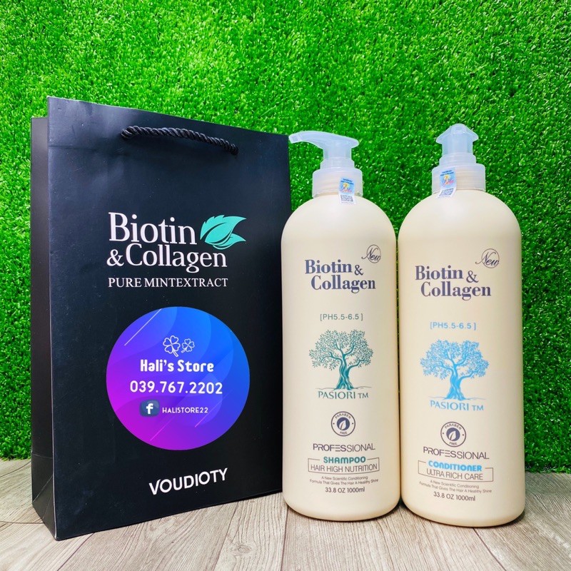 [HOT] CẶP GỘI XẢ BIOTIN COLLAGEN 1000ML