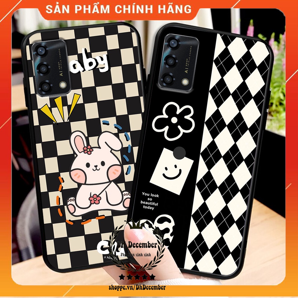 Ốp lưng Oppo A74 / A95 in hình 3D GẤU HỒNG-GẤU BE3R -XINH XẺO CỰC ĐẸP