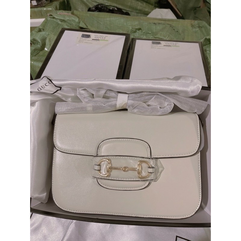 Túi kẹp nách 1955 da thật