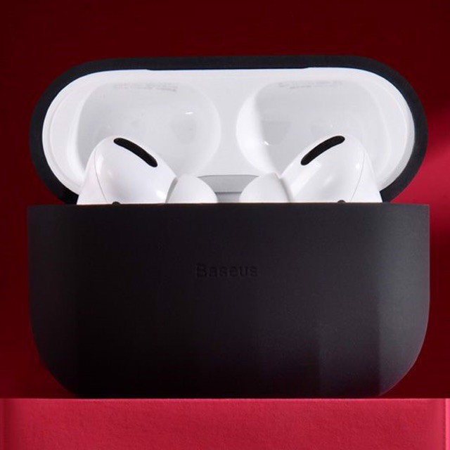 Case Baseus Shell Pattern chống sốc cho Airpods chất liệu Silicon siêu bền dai chống bám vân tay