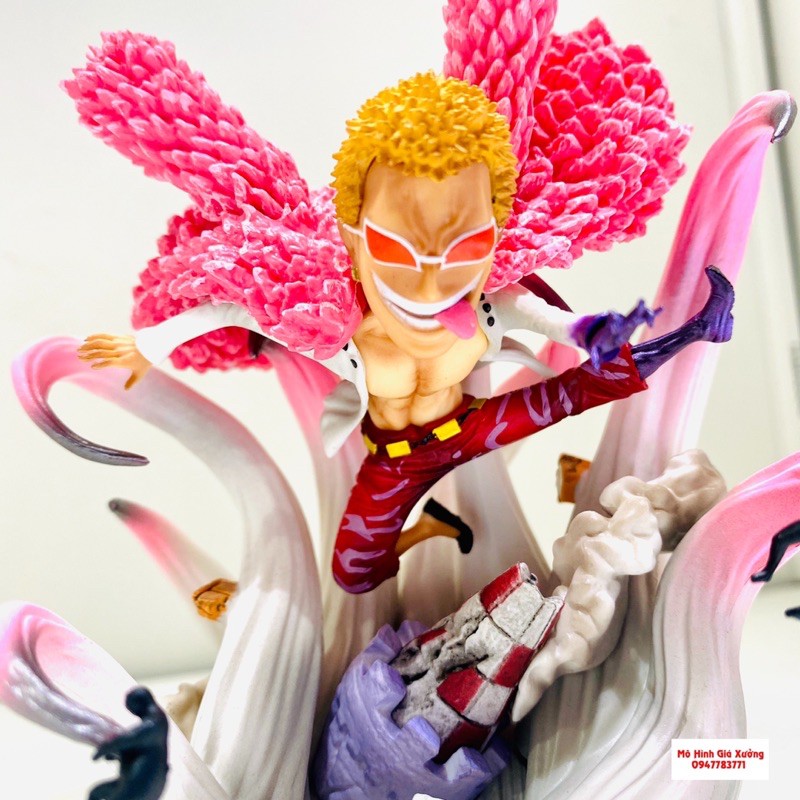 Mô Hình Donquixote Doflamingo Cao 12cm Trạng Thái Chiến Đấu - Figure Tượng One Piece