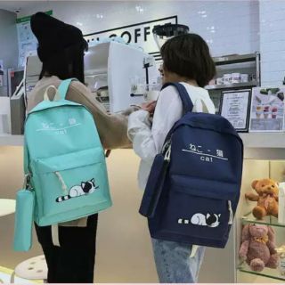 Balo học sinh đi học form vừa cho trẻ em - MÈO NẰM