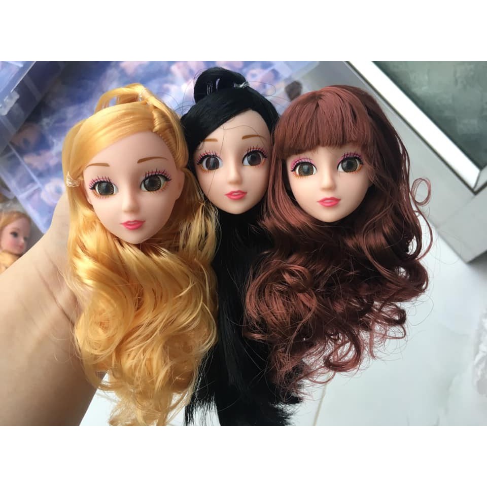 Búp bê mắt gắn 12 khớp nhiều loại