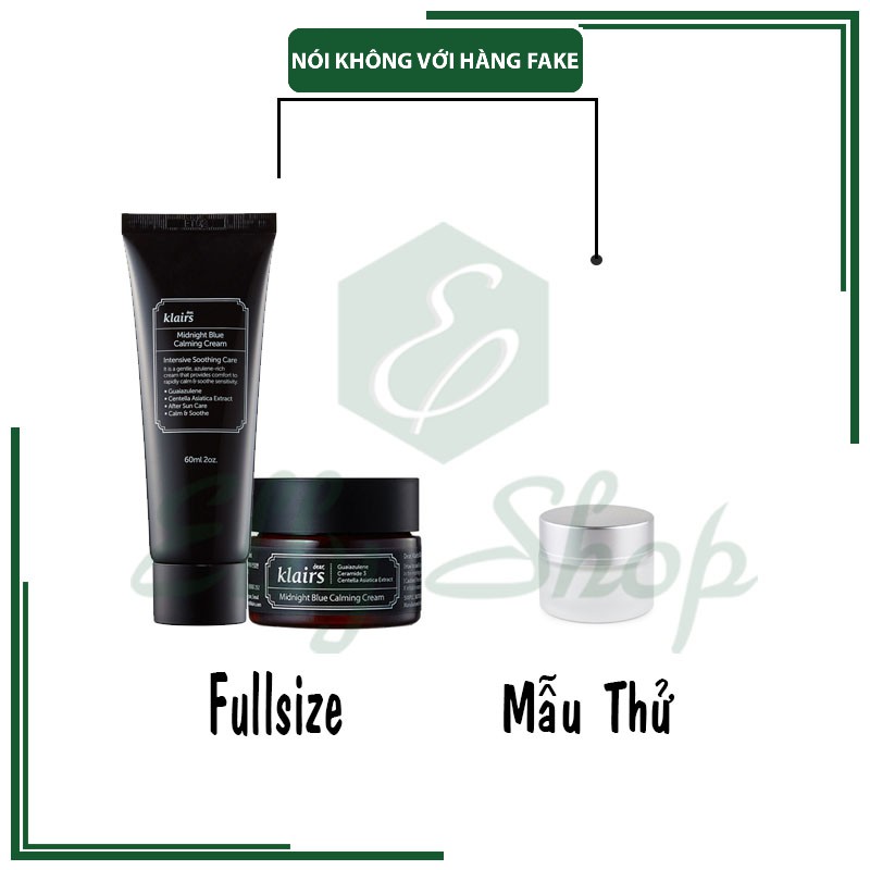 Kem Dưỡng Klairs Midnight Blue Calming Cream