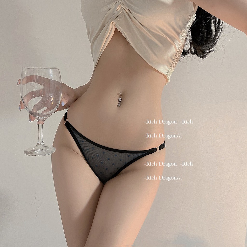 Quần lót nữ ren lưới cao cấp hình tim Xeme D1-06