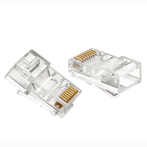 Hạt mạng Cat6 Commscope Hộp 100 hạt chân vàng