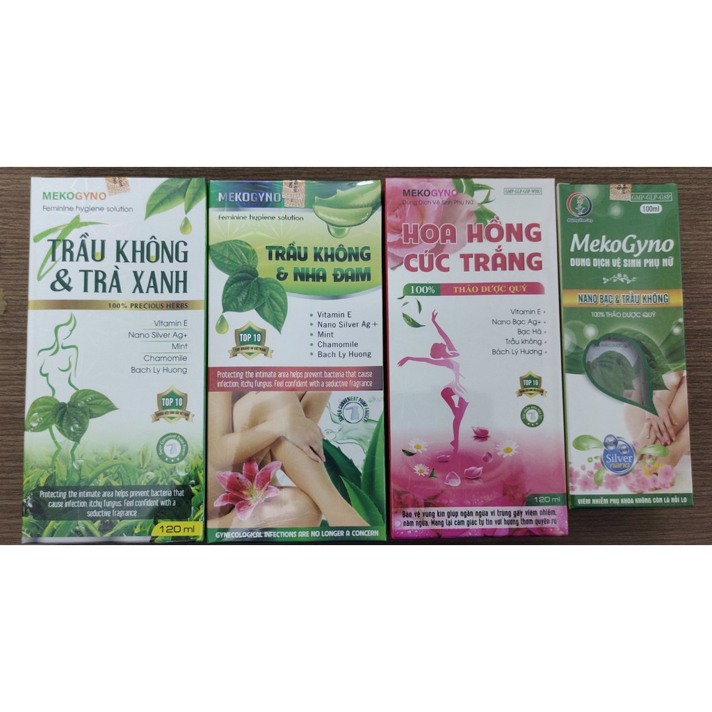 Dung dịch vệ sinh phụ nữ trầu không trà xanh Nước rửa phụ khoa hàng ngày ddvs