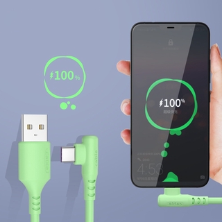 90 DEGREE for iphone ANDROID Dây Cáp Sạc Nhanh Góc 90 Độ Cho for iphone Và Android 5a