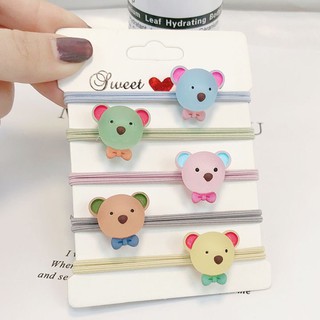 Dây cột tóc gấu cute Hàn Quốc K34