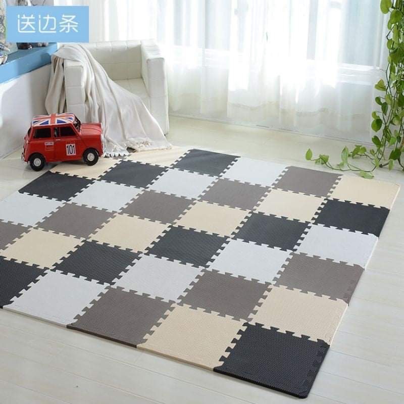 Thảm xốp lót sàn ko mùi 30x30cm có lỗi nhỏ giao màu ngẫu nhiên