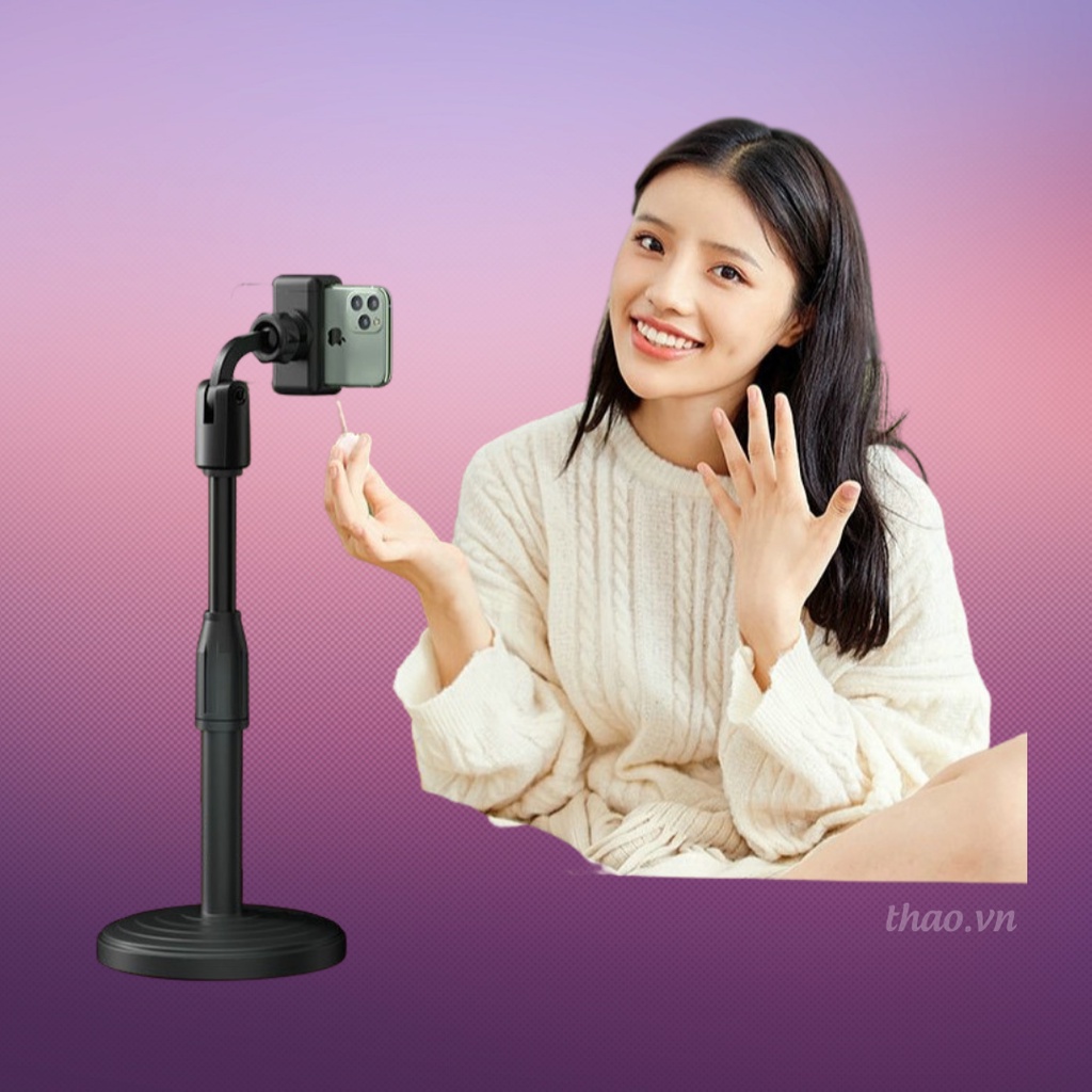 Giá đỡ điện thoại học online,livestrem, 1 và 2 kẹp, kẹp chống lưng 360, gia do tiện lợi đa năng,