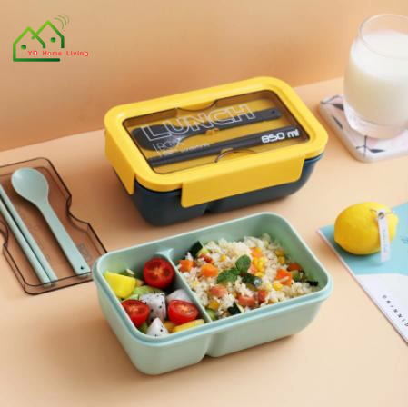 Hộp đựng cơm trưa giữ nhiệt tiện lợi an toàn cho lò vi sóng