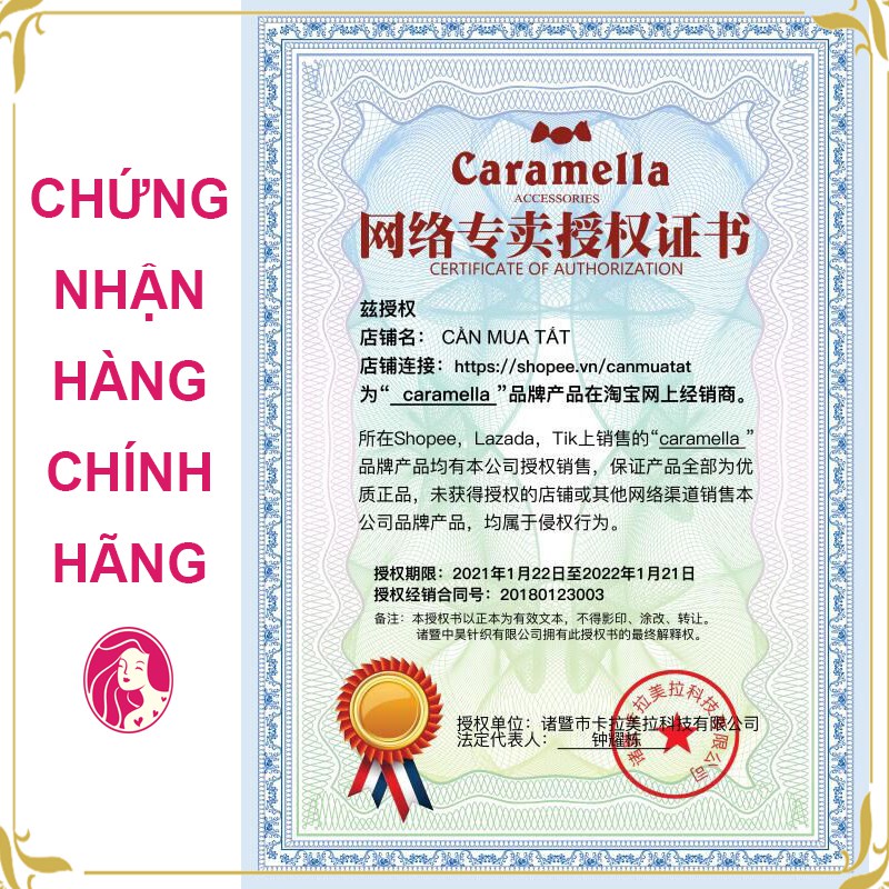 Tất lười nữ Caramela phiên bản 2022 Set 3 Đôi Kèm Túi Zip