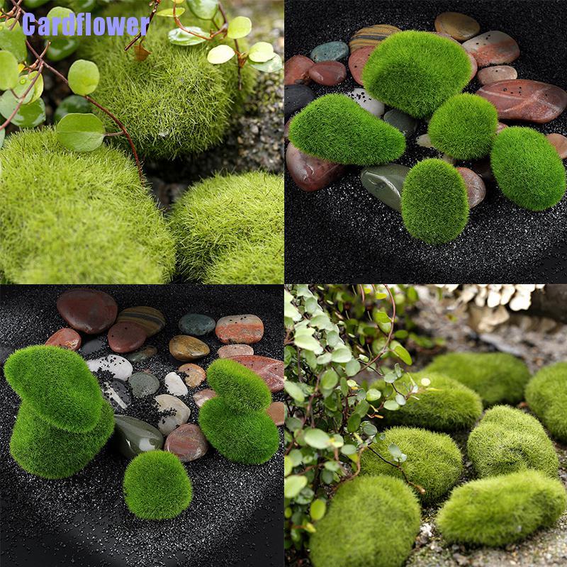 (Hàng Mới Về) Quả Bóng Đá Rêu Nhân Tạo Dùng Để Trang Trí